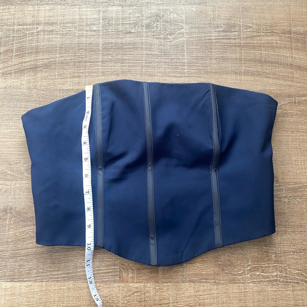 Corset style crop top
